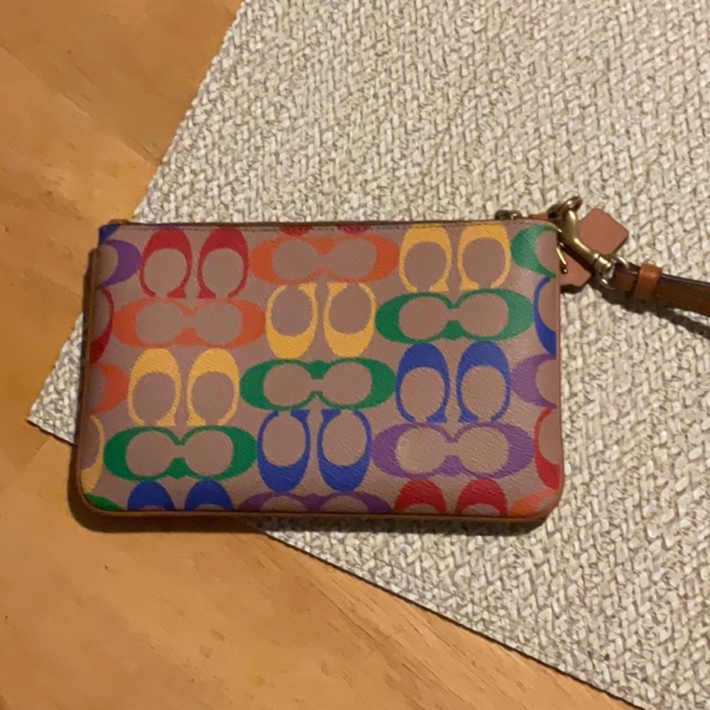 Pride coach coin purse